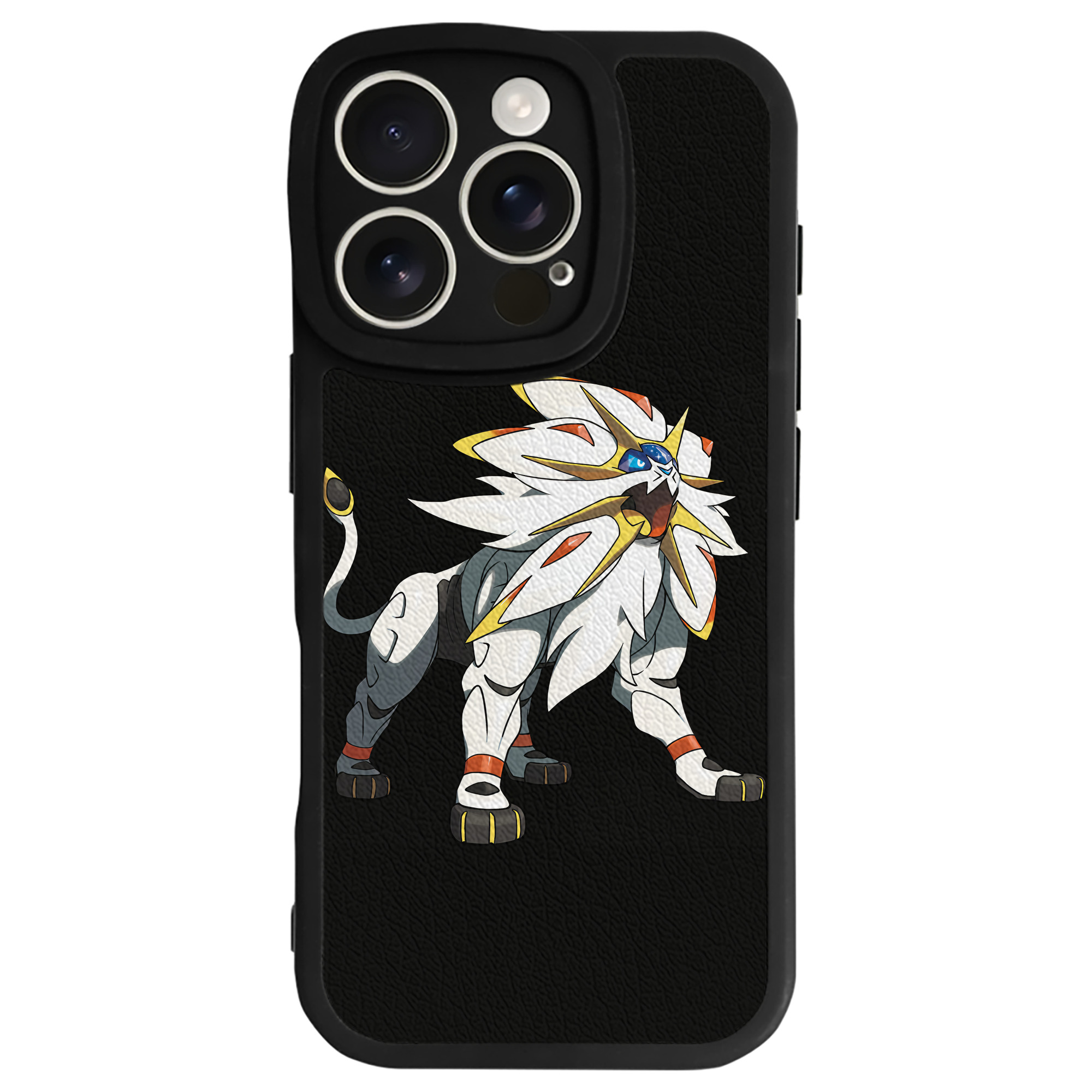 （画像用） ポケットモンスター Pokémon 【iPhone 16シリーズ対応】シリコンスマホケース（レザー調） 材質：シリコン